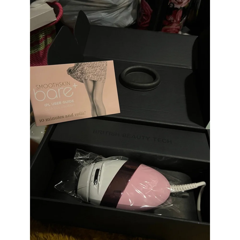 Women's Smoothskin Bare+ IPL Hair Removal Device Pink Black One Size